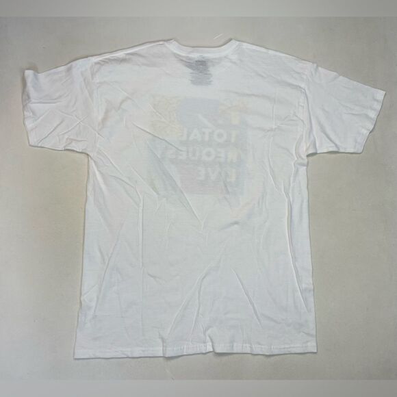 MTV Total Request Live TV Show Graphic T-shirt Men XL White Logo Music NWT - Picture 3 of 5